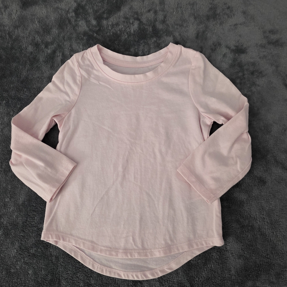 Cat & Jack Light Pink Long Sleeve Tee